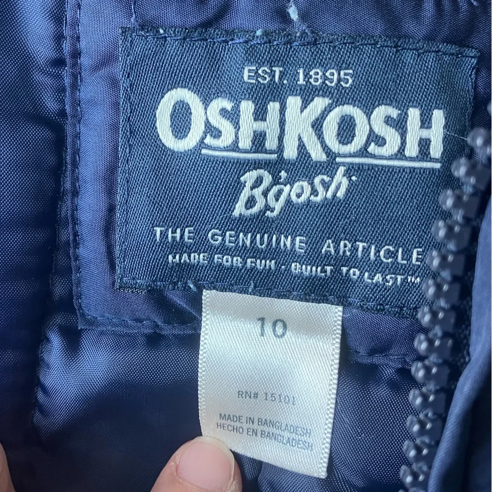 Osh Kosh unisex youth navy blue snow pants